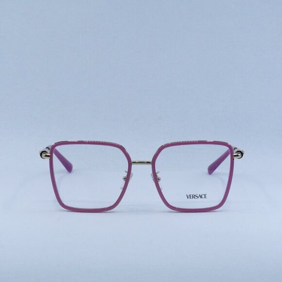 🕶️ New Versace VE1294D 1510 Eyeglasses - Opal Bordeaux/Gold Frame - Picture 2 of 11